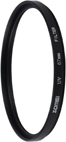 ZOMEI 67mm UV Filter Protect Camera Lens, for Nikon, Sony, Olympus, Pentax, Tamron, Sigma & Other DSLR Cameras in Saudi Arabia