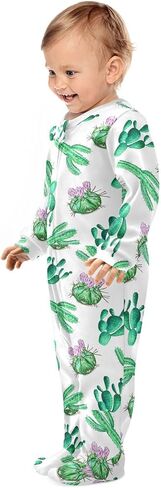 Dussdil Baby One-Piece Footies Newborn Rompers Pajamas Cotton Footed Pjs for Sleep Play Boys Girls in Saudi Arabia