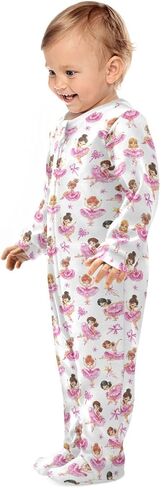 Dussdil Baby One-Piece Footies Newborn Rompers Pajamas Cotton Footed Pjs for Sleep Play Boys Girls in Saudi Arabia