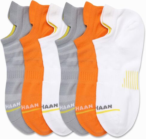 Cole Haan Men's Low Cut Socks - 6 Pack Performance Cushion Comfort No Show Socks - Breathable Athletic Socks for Men (7-12) in Saudi Arabia