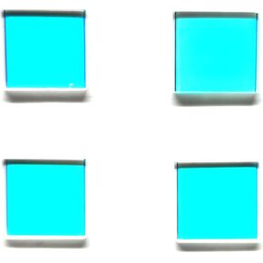 OLPF UV/IR Blocking Crystal Filter Rectangle 8.8 x 8.2 x 1.08 mm for 1/3" CCD Camera Board 4PCS