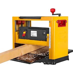 2000W Power Benchtop Planer with 8000R/Min,13 Inch Desktop Electric Jointers Plane w/Copper Motor 6-160mmH 1-3mmT Multifunctional Thickness Planer