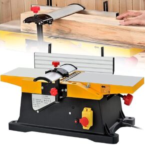 Thickness Planer, Wood Planer, 1800 W 12000 RPM, for Wood Cutting Woodworking Enthusiasts