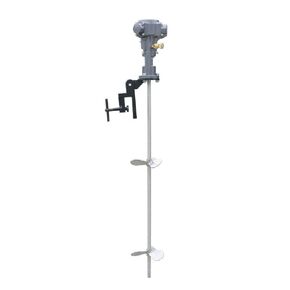 Pneumatic Paint Mixer, 5Gallon Stainless Steel 1/4HP Paint Mixer Machine Ink Coating Mix Tool with Stand