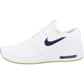 حذاء التزلج Nike SB Alleyoop Suede للرجال، أسود/أبيض/أسود، 7 in Kuwait