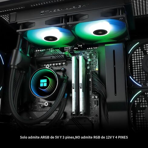Thermalright Frozen Notte 240 Black ARGB Water Cooling CPU Cooler, 240 Black CPU Cooler Specifications, Double PWM Fans, S-FDB V2 Bearings, Suitable for AMD/AM4 AM5,Intel LGA 1700/1150/1151/1200/2011 in Saudi Arabia