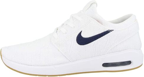 حذاء التزلج Nike SB Alleyoop Suede للرجال، أسود/أبيض/أسود، 7 in Kuwait