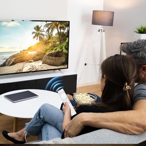 (عبوة من قطعتين) جهاز تحكم عن بعد بديل لتلفزيون Roku، متوافق مع تلفزيون TCL Roku/Hisense Roku/Insignia Roku/Element Roku/Westinghouse Roku/Hitachi Roku TV 【ليس لـ Roku Stick and Box】 in Kuwait