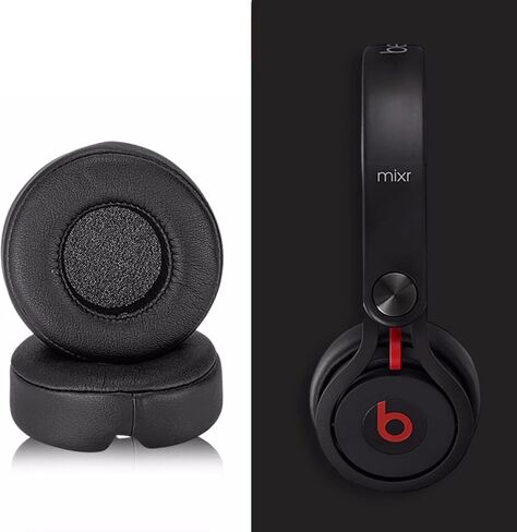 Replacement Earpad Ear Cushion Pads Compatible with Beats Mixr On-Ear Headphones (Black) in Saudi Arabia