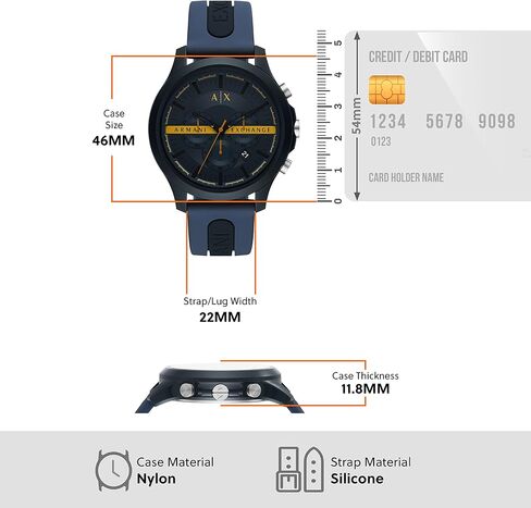 Armani Exchange Men's AX2163 Silver Watch in Kuwait