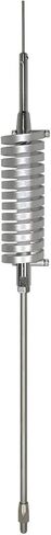 Tram BR-79 Flat Coil Trucker CB Antenna, Silver & RoadPro RP-8X18CL 18' Clear CB Antenna Mini-8 Coax Cable with PL-259 Connector in Saudi Arabia