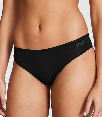 Victoria's Secret PINK Cotton Cheekster, 5 Pack Panties for Women, Gingerbread, X-Small in Saudi Arabia