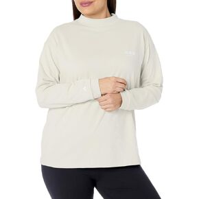 adidas Women's Plus Size Select Mock Neck Long Sleeve