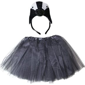 Kirei Sui Kids Costume Tutu Set Penguin Black