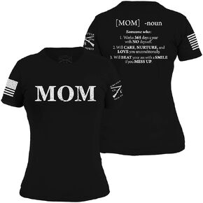 Grunt Style Mom Defined - Women's T-Shirt Black