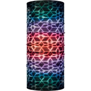 BUFF Junior Original EcoStretch, Multifunctional Headwear and Face Mask, Neon, One Size