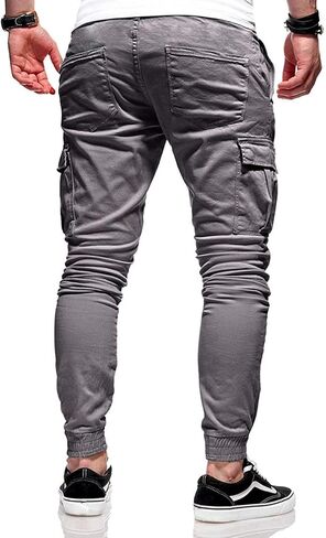 سراويل رياضية للرجال من WZIKAI، سراويل رياضية قطنية عصرية للشحن سراويل طويلة رياضية in Kuwait