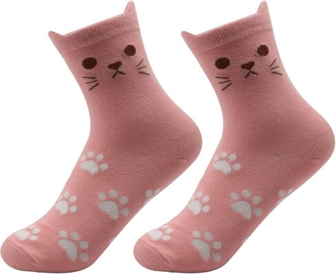 Cat Socks Womens Cute Animal Socks Fun Socks Novelty Casual Socks for Women Funny Christmas Gifts D2-MMZTW in Saudi Arabia