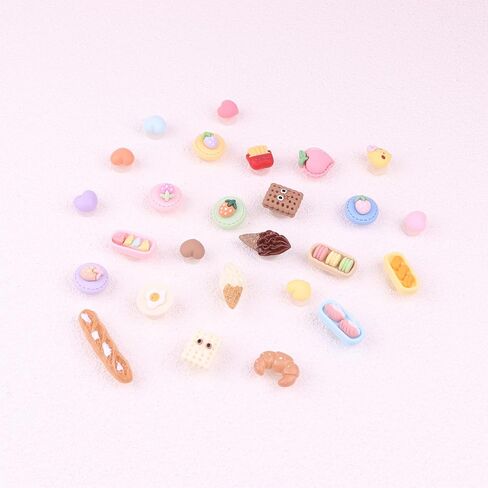 WORBSS 26pcs Shoes Charms Decoration Set for Women Girls Diy Shoes Accessories with Buttons for Croc Clog Sandals Birthday Teen Party Bset Gifts in Kuwait