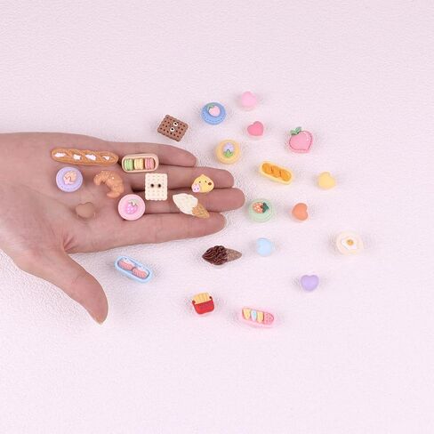 WORBSS 26pcs Shoes Charms Decoration Set for Women Girls Diy Shoes Accessories with Buttons for Croc Clog Sandals Birthday Teen Party Bset Gifts in Kuwait
