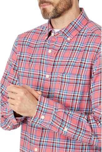 vineyard vines Men's Midweight Twill Plaid Shirt in Saudi Arabia