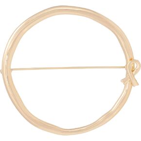 Demdaco Inspirational 2.25 inch Metal Circle Giving Brooch Pin in Saudi Arabia