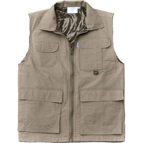Tag Safari Hunting Safari Vest for Women, 100% Cotton, Utility Outerwear, Multi Pocket, for Hiking, Photography, Fishing