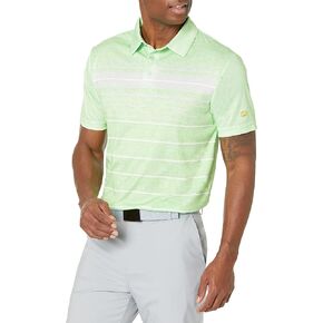 Jack Nicklaus Men's Short Sleeve Oxford Printed Polo Shirt