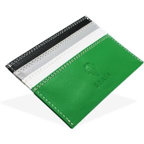 Leather Credit Card Holder Wallet By ÉTAÍN. Slim Durable Stylish Color Card Wallets For Men & Women.