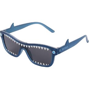Foster Grant Unisex B Bold Sunglasses, Crystal Grey Blue With Grey, 107 US