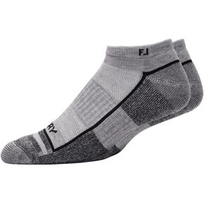 FootJoy Men's 2023 ProDry Low Cut, Heather Grey, Fits-Shoe Size 7-12
