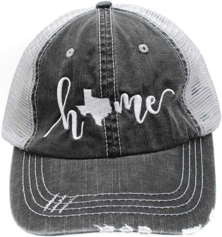 R2N fashions Texas Embroidered Women's Trucker Hats & Caps in Kuwait