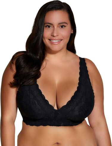 Cosabella Women's Say Never Ultra Curvy Plungie Longline Bralette in Saudi Arabia