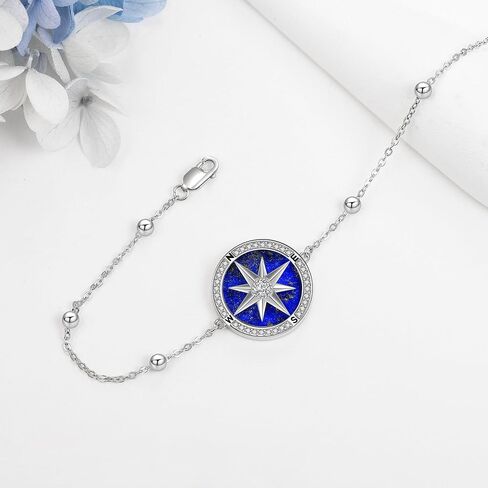 HUKKUN Ladybug/Cow/Cross/Autism Awareness Bracelet for Women Sterling Silver Adjustable Bracelet Jewelry Gift for Girls Daughter Wife in Saudi Arabia