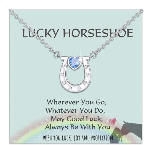 Tarsus Horseshoe lucky Necklace for Girls Women in Saudi Arabia