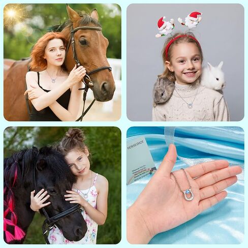 Tarsus Horseshoe lucky Necklace for Girls Women in Saudi Arabia