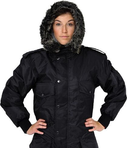 Black IDF Snowsuit Winter Clothing Snow Ski Suit Coverall Insulated Suit in Saudi Arabia