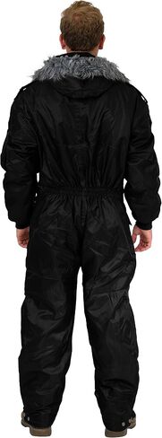 Black IDF Snowsuit Winter Clothing Snow Ski Suit Coverall Insulated Suit in Saudi Arabia