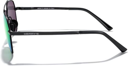 MERRY'S Men Classic Pilot Sunglasses for Men Women - Polarized Driving Sun glasses Mirrored Lens UV 400 Protection 58 MM in Saudi Arabia