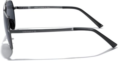 MERRY'S Men Classic Pilot Sunglasses for Men Women - Polarized Driving Sun glasses Mirrored Lens UV 400 Protection 58 MM in Saudi Arabia