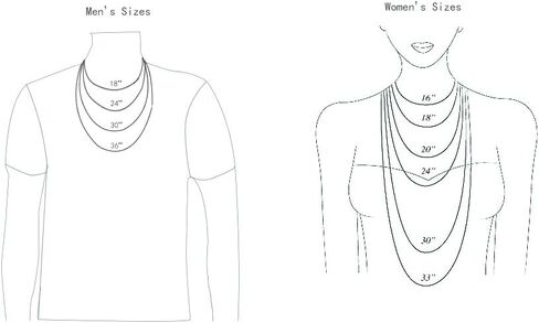 2-5mm Mens Womens Stainless Steel Silver Ball Necklace Chain 18-30 Inch 3Pcs a Set in Kuwait