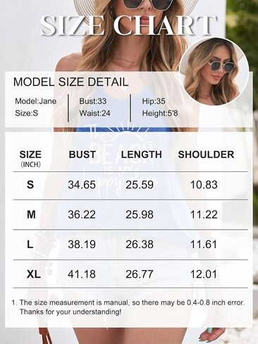 Women Vintage Beach Graphic Racerback Tank Top Summer Vacation Hawaiian Sunset Sun Sand Sleeveless Basic-Fit Shirt Cami in Saudi Arabia