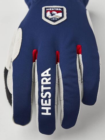 قفاز هيسترا للجنسين Windstopper Ergo Grip 5 أصابع، مقاوم للرياح أثناء التزلج، قفازات جبال الألب عبر البلاد للرجال والنساء in Saudi Arabia
