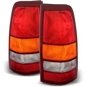 ACANII - For 1999-2002 Chevy Silverado 1500 2500 3500 1999-2006 GMC Sierra Replacement Tail Lights Lamps Set