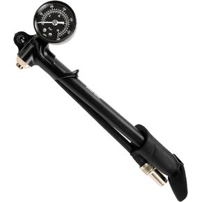 DNM High Pressure 300 PSI(20 BAR) Max Front Fork & Rear Shock Suspension Portable Mini Pump with Air Bleed Button