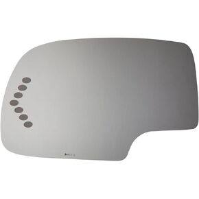Burco 4017S Left Driver Side Replacement Mirror Glass (Mount Not Included) w/signal for Chevy Silverado GMC Sierra Chevy Avalanche Suburban Tahoe GMC Yuko Cadillac Escalade (2000-2006) - GM1323347