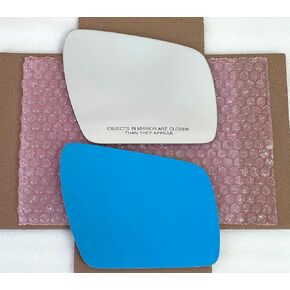 New Replacement Mirror Glass with Full Size Adhesive for 2010-2013 Kia Soul Passenger Side View Right RH