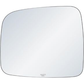 exactafit 8101L Driver Side Mirror Glass Left Replacement Compatible With 2002-2007 Jeep Liberty