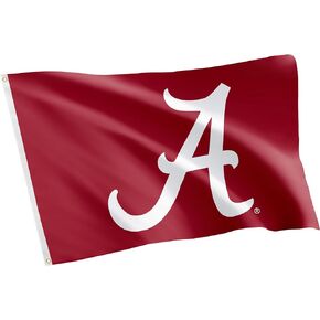 Desert Cactus The University of Alabama Flag Crimson Tide Bama UA Flags Banners 100% Polyester Indoor Outdoor 3x5 (Style 1)