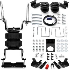 Air Spring Bag Suspension Kit 5000lbs Compatible with 2011-2017 Chevrolet Silverado 2500/3500 HD, GMC Sierra 2500/3500 HD, Replaces TOW-GM11HD-001, Firestone 2613 Ride-Rite